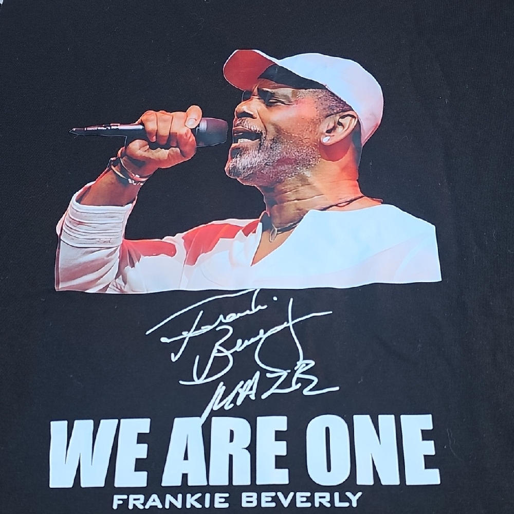 Frankie Beverly Graphic Black T-Shirt